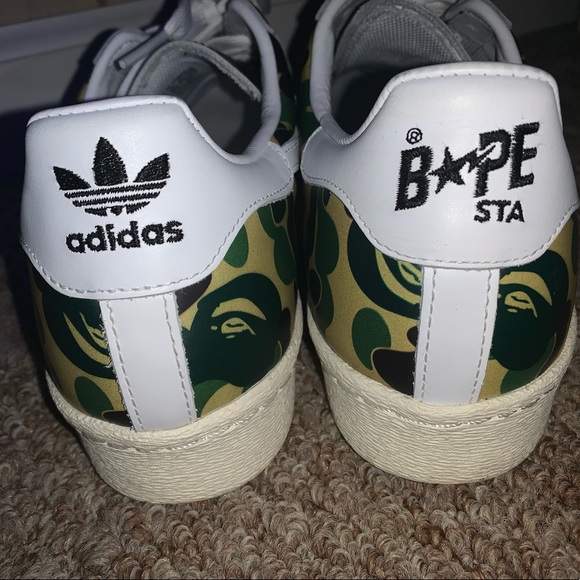Adidas Superstar Bape Shelltoes size 10.5 - Picture 9 of 14